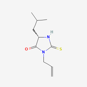 molecular formula C10H16N2OS B1666823 Albutoin, (S)- CAS No. 52152-25-7