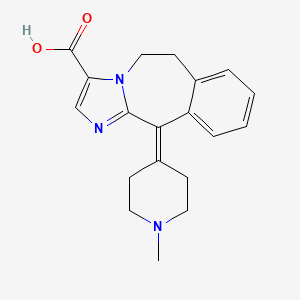 B1666824 Alcaftadine carboxylic acid CAS No. 147083-93-0