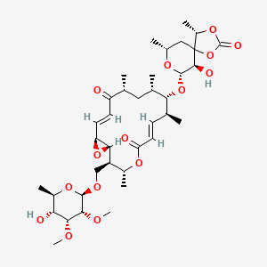 molecular formula C37H56O15 B1666833 Aldgamycin G CAS No. 107745-56-2