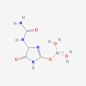 molecular formula C4H9AlN4O5 B1666836 Aldioxa CAS No. 5579-81-7