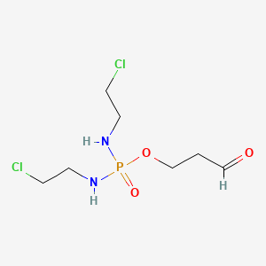 molecular formula C7H15Cl2N2O3P B1666837 羟醛异恶磷酰胺 CAS No. 120144-70-9