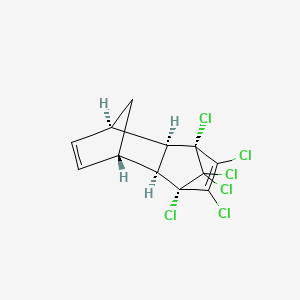 molecular formula C12H8Cl6 B1666841 Aldrin CAS No. 309-00-2