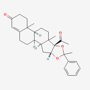 molecular formula C29H36O4 B1666845 Algestone acetophenide CAS No. 24356-94-3