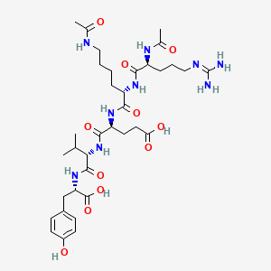 molecular formula C35H55N9O11 B1666850 Berlopentin CAS No. 91418-71-2