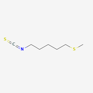 molecular formula C7H13NS2 B1666852 异硫氰酸苯甲酯 CAS No. 4430-42-6