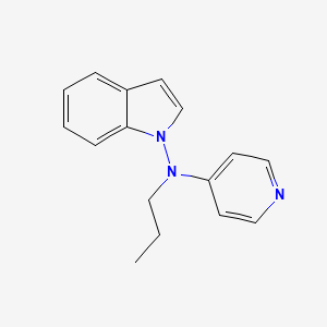molecular formula C16H18ClN3 B1666854 贝西匹林 CAS No. 119257-34-0