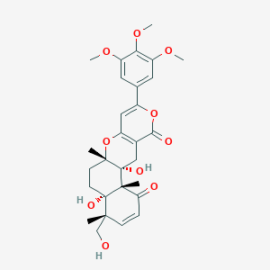 molecular formula C29H34O10 B166687 4-Hmdm-territrem B CAS No. 139122-92-2