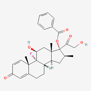 molecular formula C29H33FO6 B1666874 Betamethasone benzoate CAS No. 22298-29-9