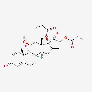 molecular formula C28H37FO7 B1666875 Betamethasone dipropionate CAS No. 5593-20-4