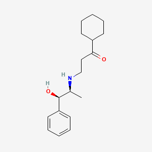 molecular formula C18H27NO2 B1666877 Alifedrine CAS No. 78756-61-3