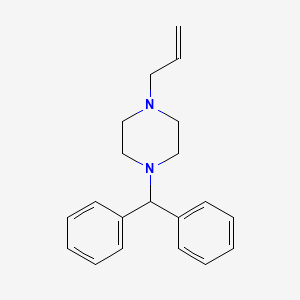 molecular formula C20H26Cl2N2 B1666879 Aligeron CAS No. 70713-45-0