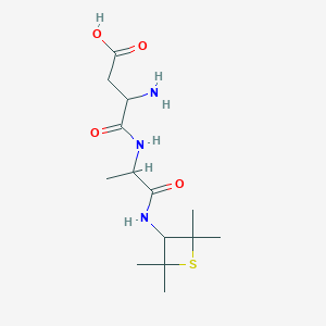 molecular formula C14H25N3O4S B1666883 Alitame CAS No. 80863-62-3