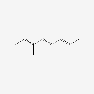 molecular formula C10H16 B1666886 2,6-Dimethyl-2,4,6-octatriene CAS No. 673-84-7
