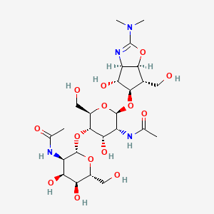 molecular formula C25H42N4O14 B1666888 Allosamidin CAS No. 103782-08-7