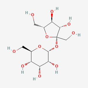 molecular formula C12H22O11 B1666889 Allosucrose CAS No. 4217-76-9