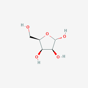 molecular formula C5H10O5 B1666897 alpha-D-Lyxofuranose CAS No. 25545-04-4