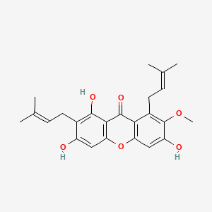 molecular formula C24H26O6 B1666899 Mangostin CAS No. 6147-11-1