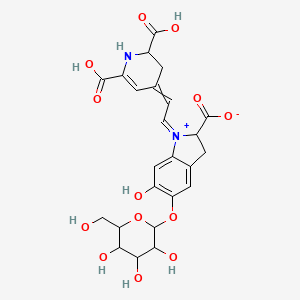 molecular formula C24H26N2O13 B1666910 Betanin, AldrichCPR CAS No. 7659-95-2