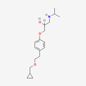 molecular formula C18H29NO3 B1666914 Betaxolol CAS No. 63659-18-7