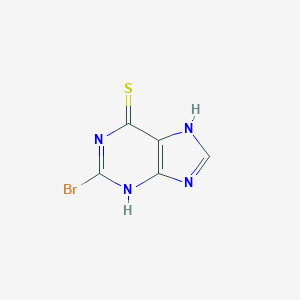 molecular formula C5H3BrN4S B166692 2-Bromo-7H-purine-6-thiol CAS No. 139244-00-1