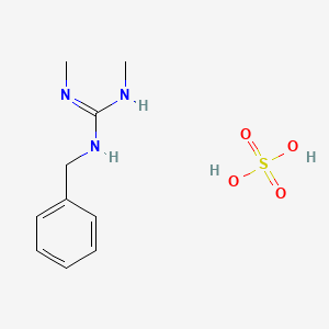 molecular formula C10H17N3O4S B1666920 Benzanidin CAS No. 114-85-2