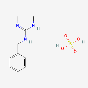 molecular formula C10H17N3O4S B1666920 Betanidine sulfate CAS No. 114-85-2