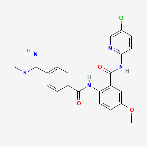 molecular formula C23H22ClN5O3 B1666923 Betrixaban CAS No. 330942-05-7