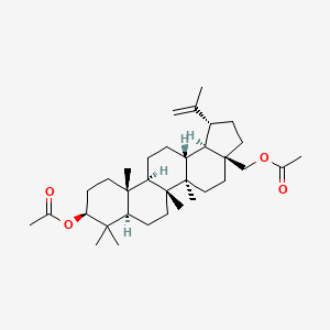 molecular formula C34H54O4 B1666925 Betulin diacetate CAS No. 1721-69-3