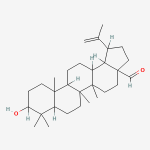 molecular formula C30H48O2 B1666926 Betulinaldehyde CAS No. 13159-28-9
