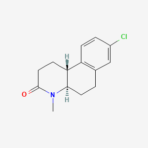 molecular formula C14H16ClNO B1666931 贝伐单抗 CAS No. 148905-78-6