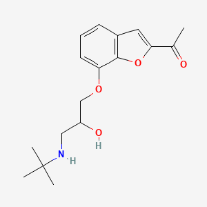 molecular formula C17H23NO4 B1666940 BFE-61 CAS No. 39543-80-1