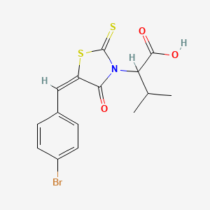 molecular formula C15H14BrNO3S2 B1666946 BH3I-1 CAS No. 300817-68-9