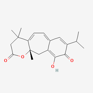 molecular formula C20H24O4 B1666948 Bharangin CAS No. 72711-84-3