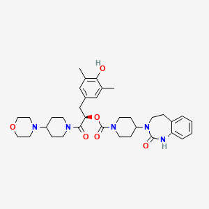 molecular formula C35H47N5O6 B1666954 CGRP antagonist 2 CAS No. 866086-05-7