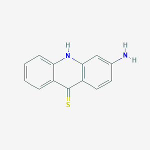 9(10H)-Acridinethione, 3-amino-