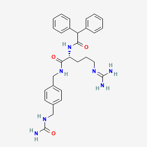 molecular formula C29H35N7O3 B1666970 BIBO-3304 free base CAS No. 191868-13-0
