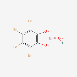 molecular formula C6H2BiBr4O3 B1666972 Bibrocathol CAS No. 6915-57-7