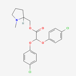 molecular formula C20H21Cl2NO4 B1666977 Biclofibrate CAS No. 54063-27-3