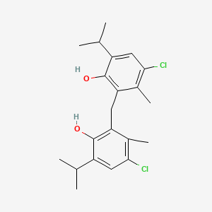molecular formula C21H26Cl2O2 B1666978 Biclotymol CAS No. 15686-33-6