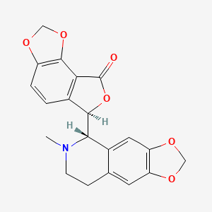 molecular formula C20H17NO6 B1666979 Bicuculline CAS No. 485-49-4