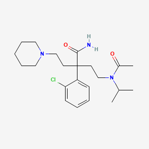 molecular formula C22H34ClN3O2 B1666985 Bidisomide CAS No. 103810-45-3