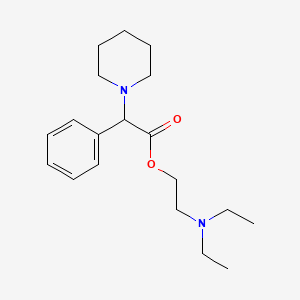 molecular formula C19H30N2O2 B1666987 Bietamiverine CAS No. 479-81-2