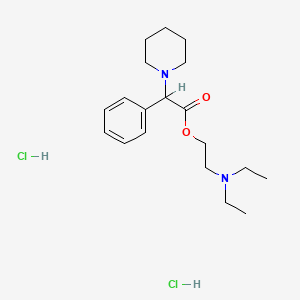 molecular formula C19H32Cl2N2O2 B1666988 Bietamiverine dihydrochloride CAS No. 2691-46-5