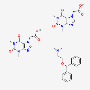 molecular formula C35H41N9O9 B1666989 Bietanautine CAS No. 6888-11-5