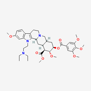 molecular formula C39H53N3O9 B1666990 Bietaserpine CAS No. 53-18-9