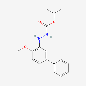 molecular formula C17H20N2O3 B1666992 Bifenazate CAS No. 149877-41-8