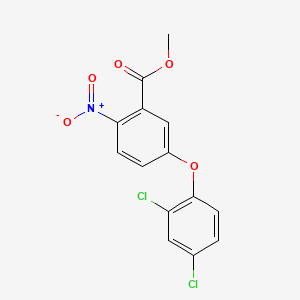 molecular formula C14H9Cl2NO5 B1666994 Bifenox CAS No. 42576-02-3