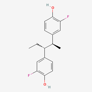 molecular formula C17H18F2O2 B1666996 Bifluranol CAS No. 34633-34-6