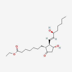 molecular formula C22H38O5 B1667002 Alprostadil ethyl ester CAS No. 35900-16-4