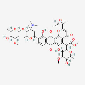 molecular formula C47H59NO17 B1667006 Altromycin F CAS No. 134887-78-8